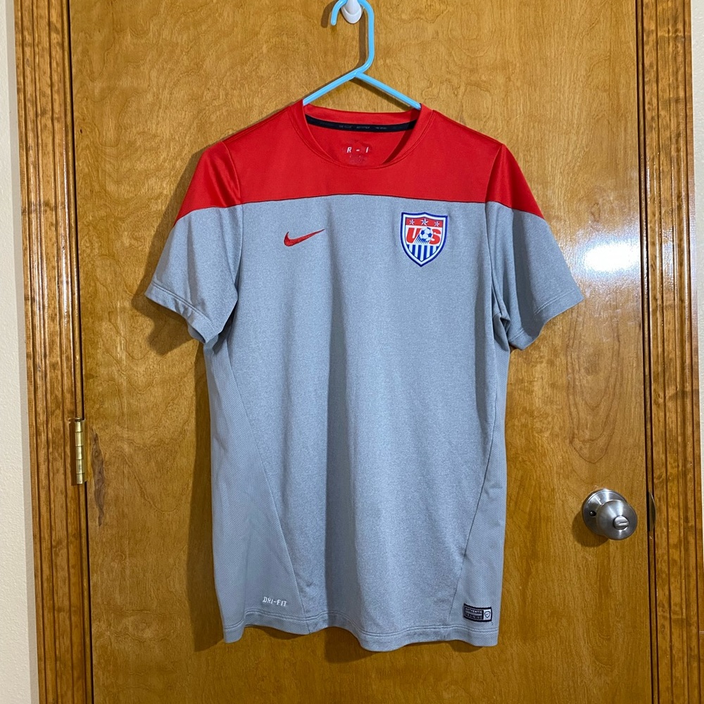 USA USMNT Nike Training Soccer Jersey Size Large